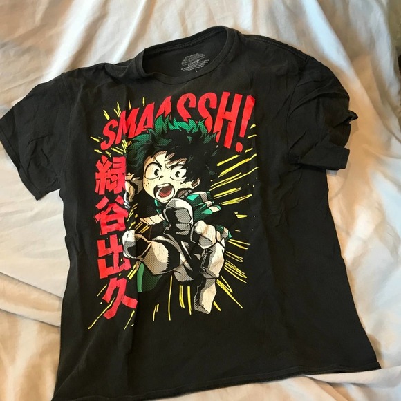 My Hero Academia Smash T-Shirt, Men's L - Picture 1 of 4